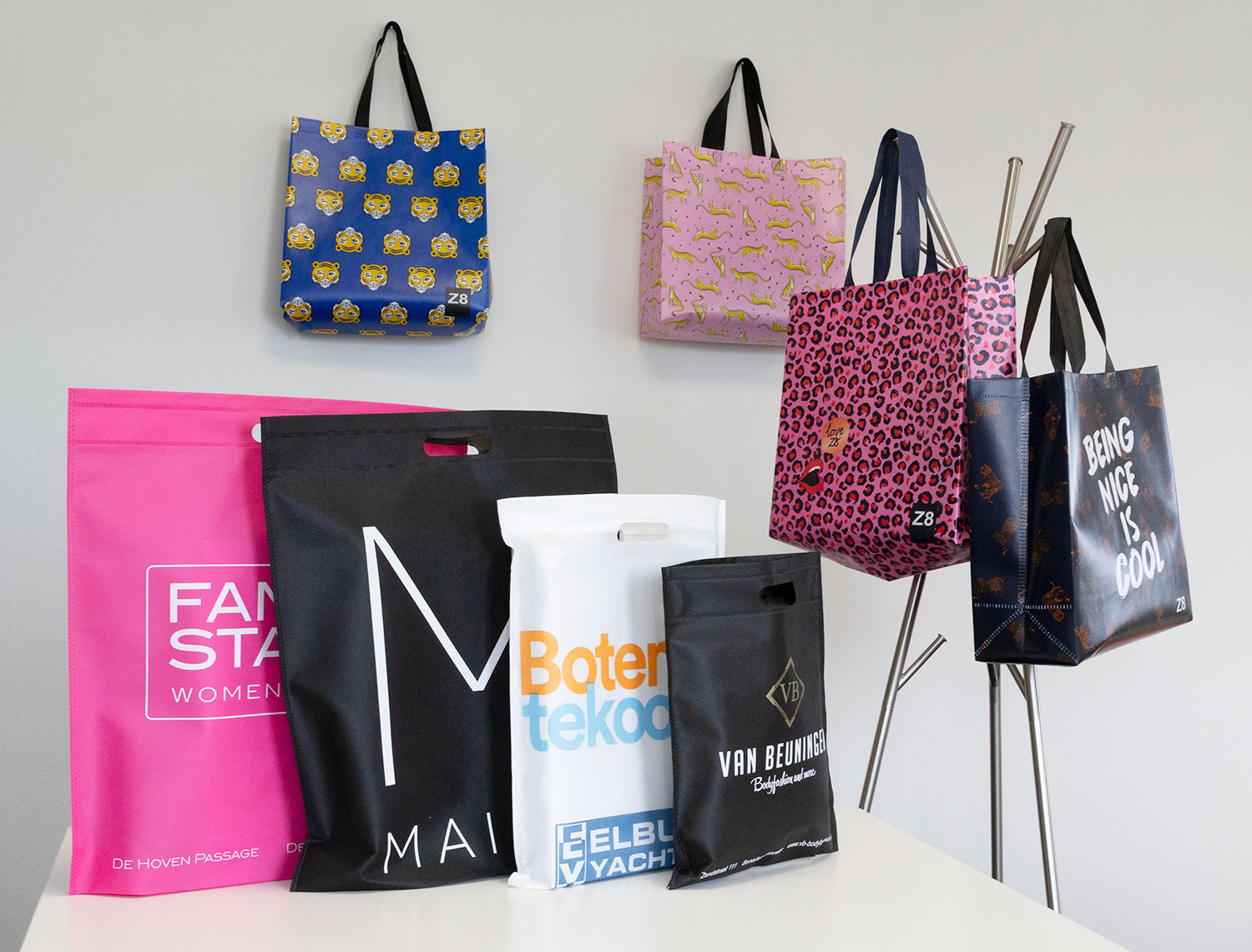 Welke tas past het beste bij mijn winkel?