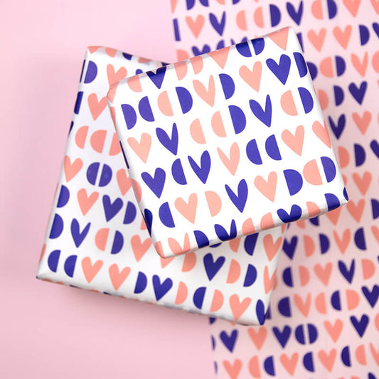 Seidenpapier 50x70cm Happy Hearts