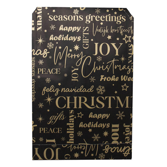 200x Papiertüten Christmas International 17x25cm