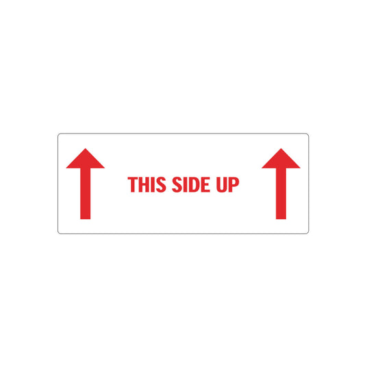 500x Etikett 'This side up'