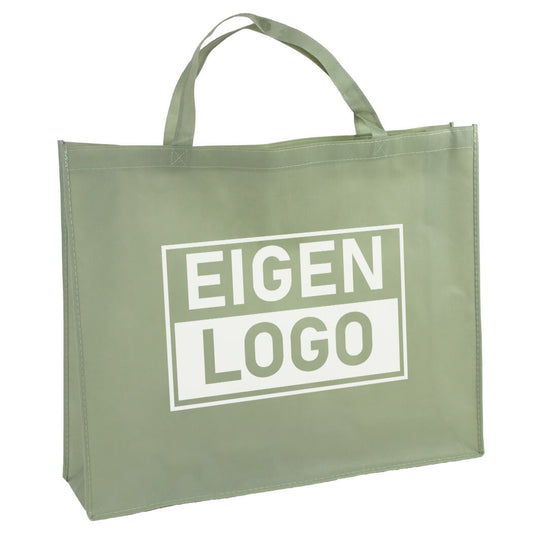 Shopper Druck Grün Non woven 54x14x45cm - Express