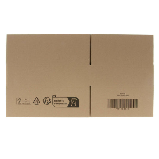 Kartons Braun 395x295x90mm