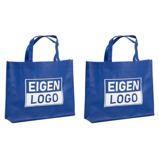 Shopper Druck Dunkelblau Non woven 42x12x35cm - Express