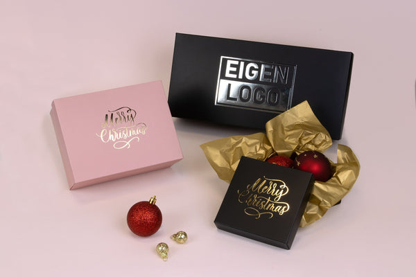Nieuw bij Rotim Verpakkingen; geschenkdoosjes met hot foil opdruk!