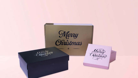 Weihnachtskartons