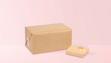 Braunes Geschenkpapier