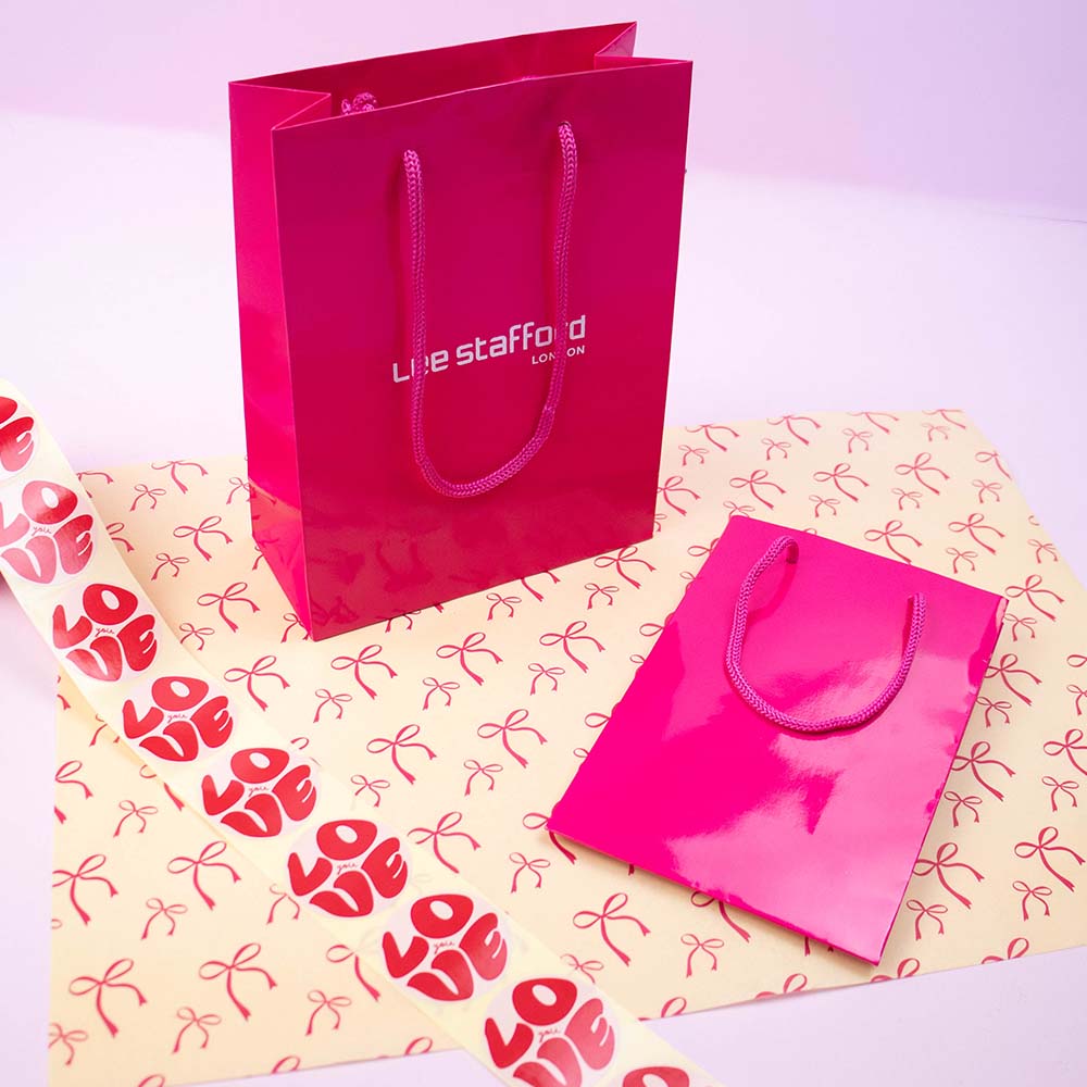Geschenktüte Druck Fuchsia A5