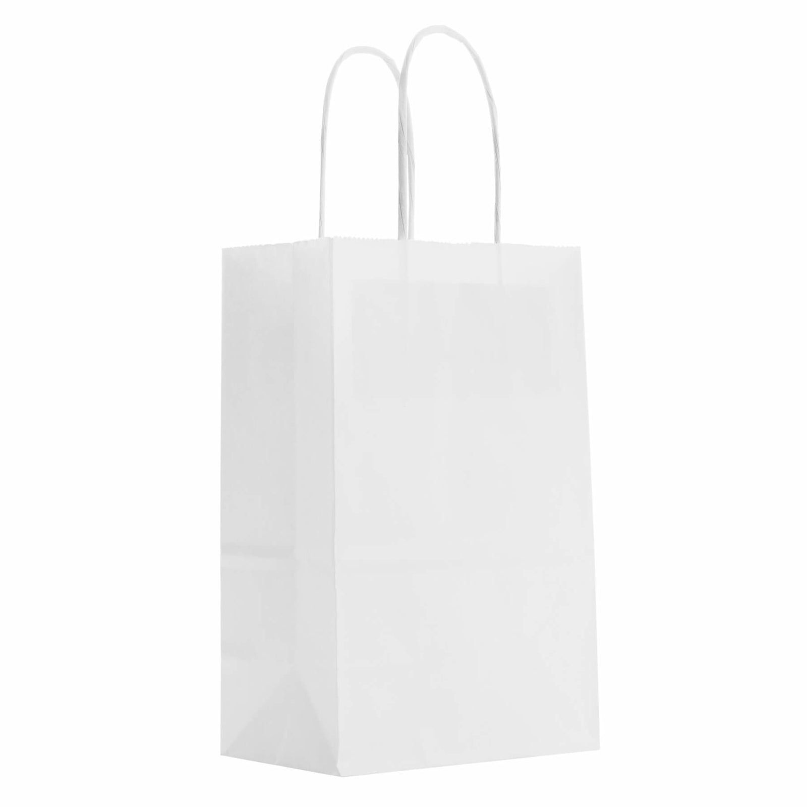 50x Papiertüten weiß in verschiedenen Größen