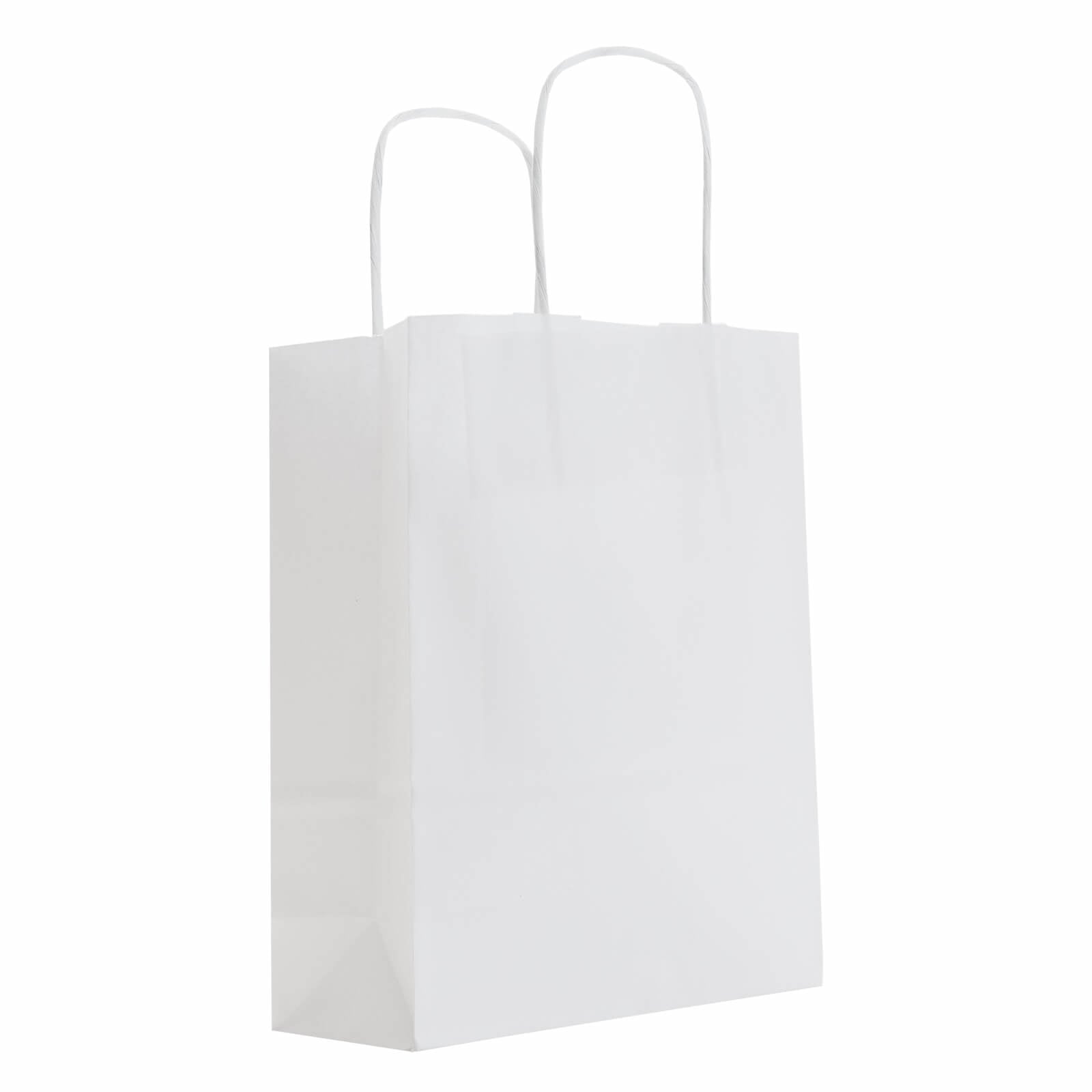 50x Papiertüten weiß in verschiedenen Größen