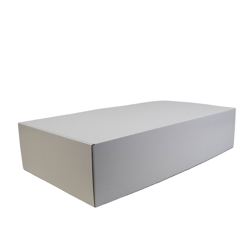 25x Postkartons Weiß 610x329x135mm