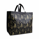 10x Weihnachtsshopper Trees - Schwarz/Gold