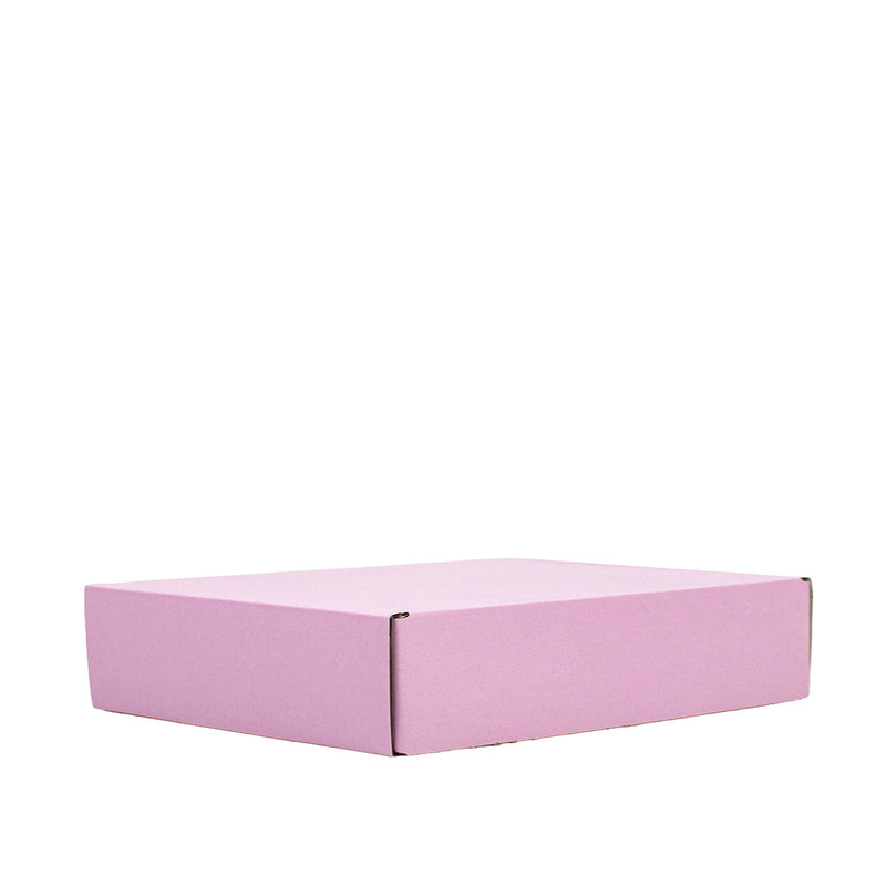 25x Postkartons Pink Lavender 350x280x80mm