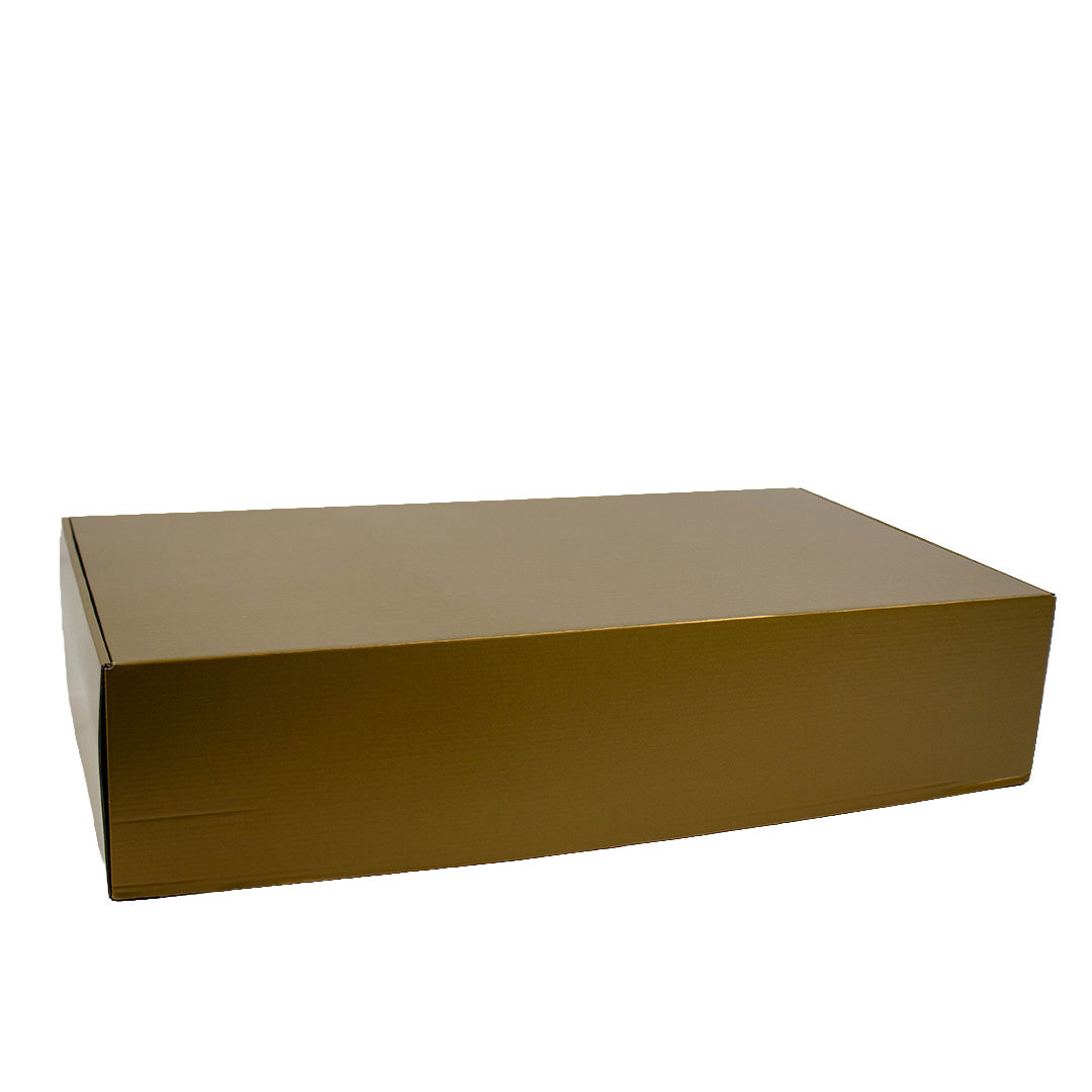 25x Postkartons Gold 610x329x135mm