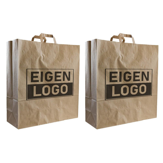 Budget-Papiertasche 46x16x49cm - Logo-Druck