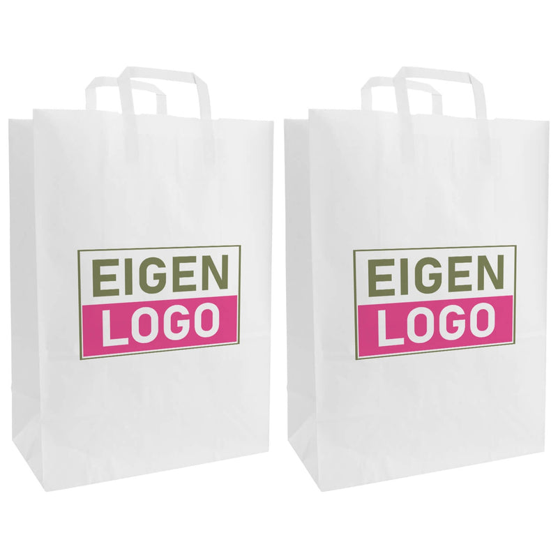 Budget-Papiertasche 32x13x41cm (A3)- Logo-Druck