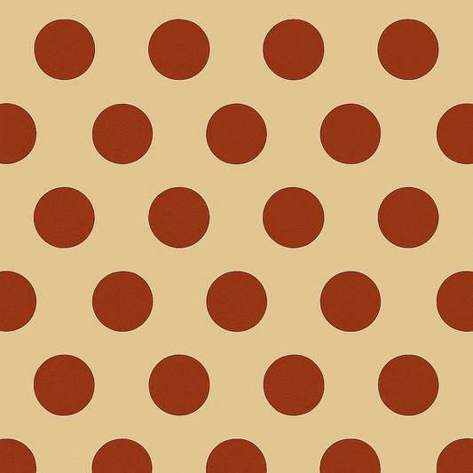Geschenkpapier Rusty Dots 50cm x 200mtr