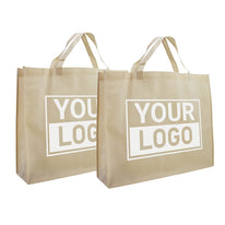 Shopper Druck Beige Non woven 54x14x45cm - Express