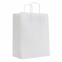50x Papiertüten weiß in verschiedenen Größen