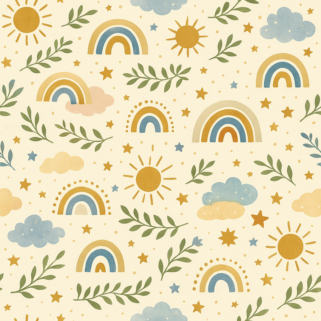 Geschenkpapier Boho Sky 30cm x 200mtr