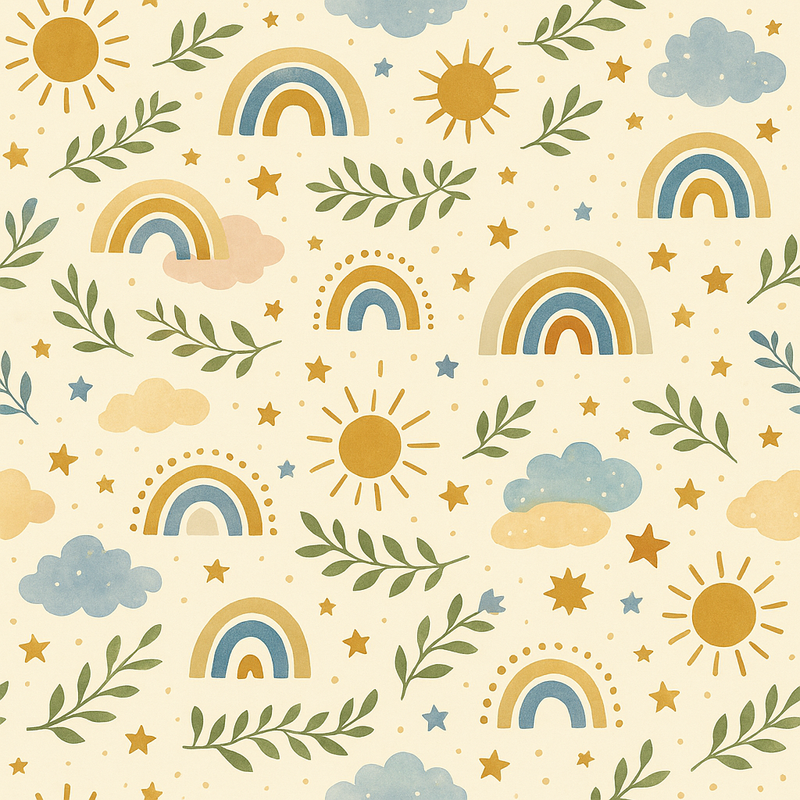 Geschenkpapier Boho Sky 30cm x 200mtr