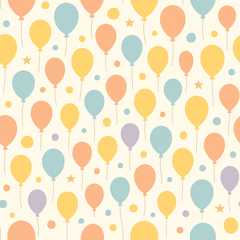 Geschenkpapier Balloon Joy 30cm x 200mtr