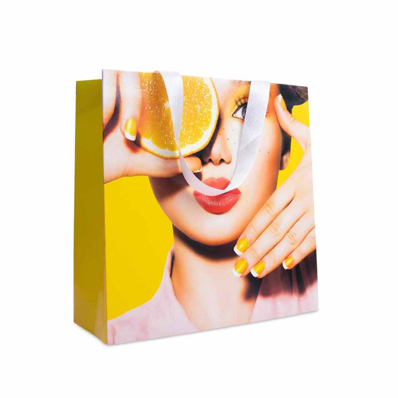 Luxus-Papiertaschen bedrucken 31x12x31cm