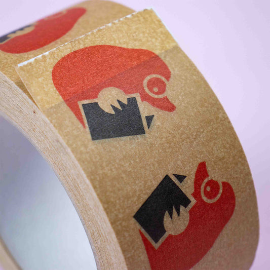 PP-Kraft-Klebeband 2-farbig bedruckt