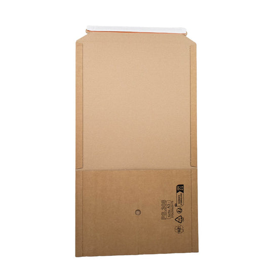 25x Buchverpackung 370x290x20-75mm