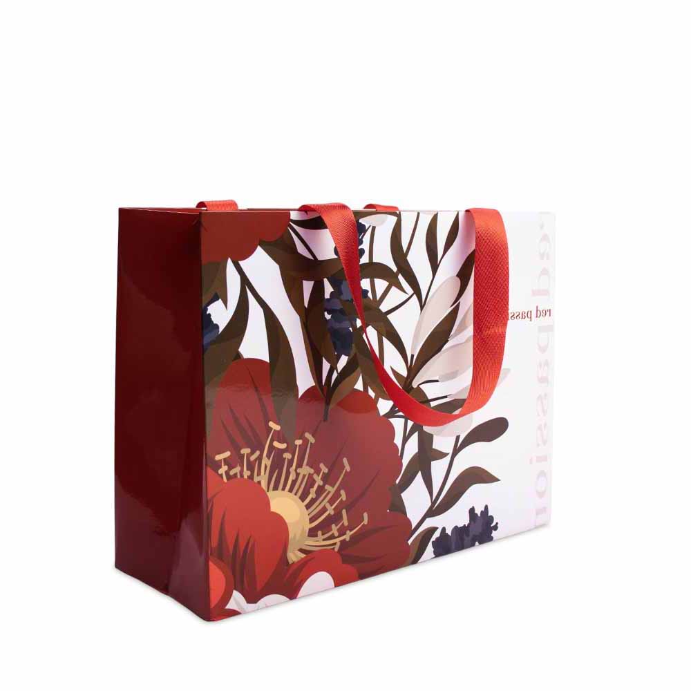 Luxus-Papiertaschen bedrucken 31x12x24cm