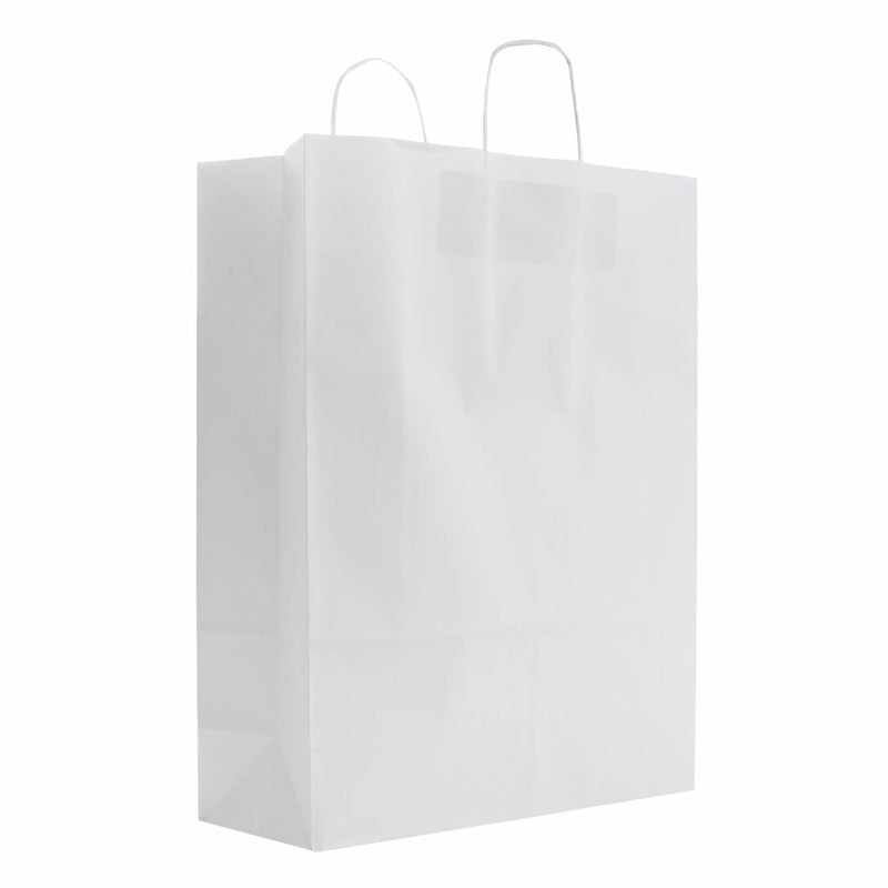 50x Papiertüten weiß in verschiedenen Größen