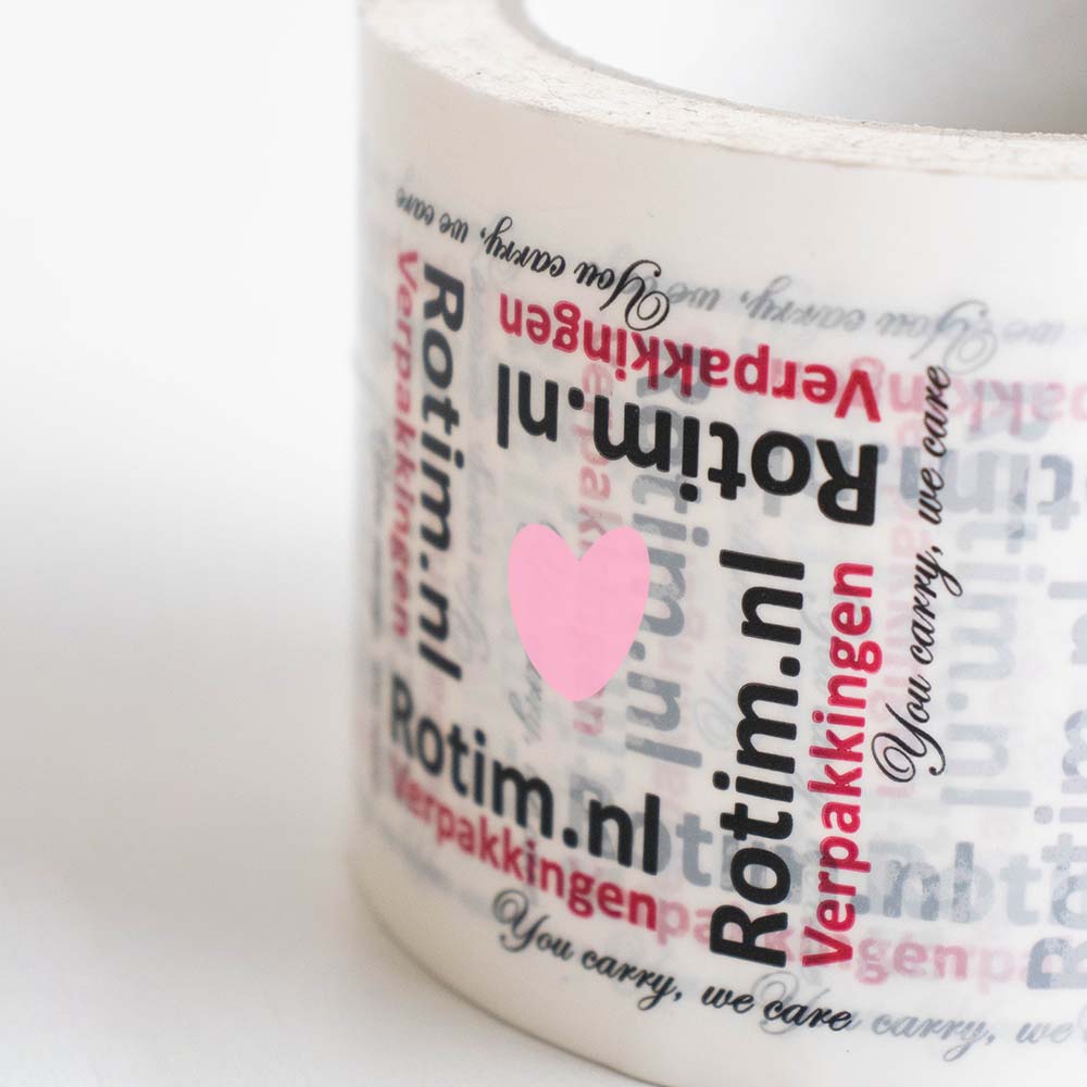 PP-Acrylband 3-farbig bedruckt