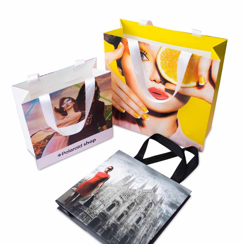 Luxus-Papiertaschen bedrucken 31x12x31cm