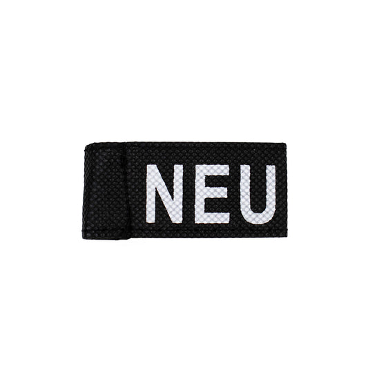 50x Kleidungsetiketten 3x6cm - NEU schwarz