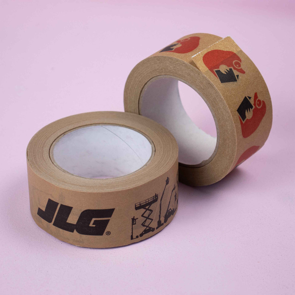 PP-Kraft-Klebeband 2-farbig bedruckt