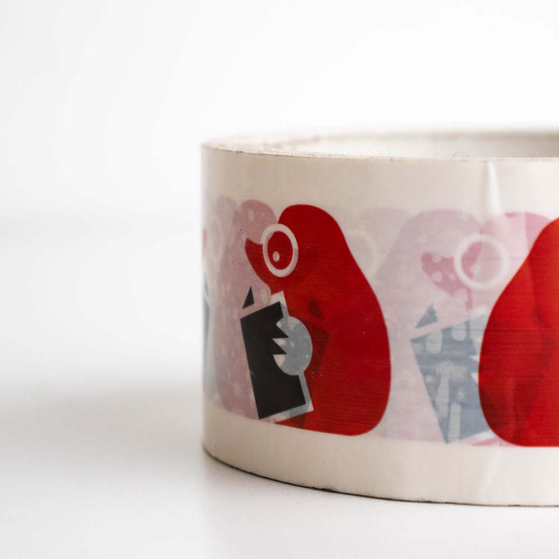 PP-Acrylband 2-farbig bedruckt