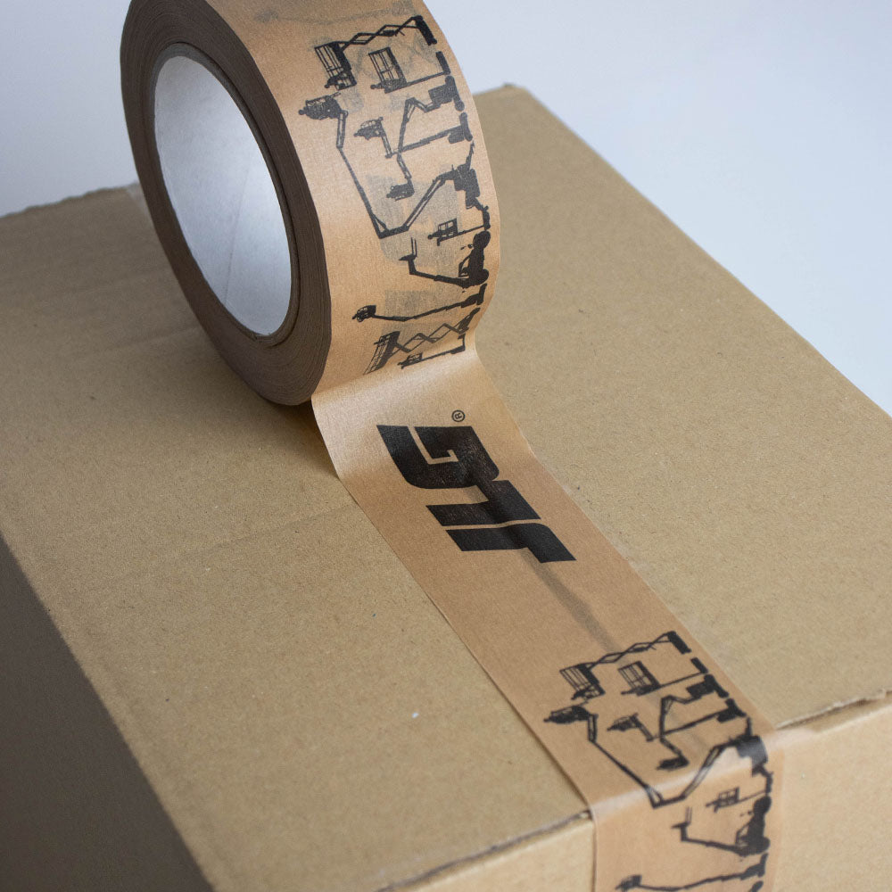 PP Kraft Klebeband 1 farbig bedruckt