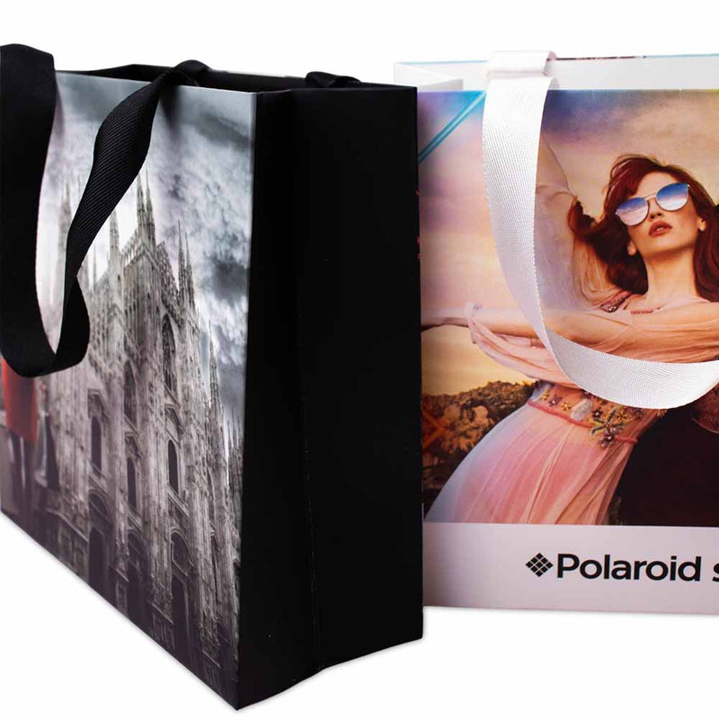 Luxus-Papiertaschen bedrucken 31x12x31cm