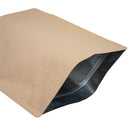 100x Standbodenbeutel Braun 30x37cm