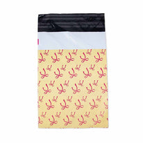 100x Versandtaschen Bows Yellow Small