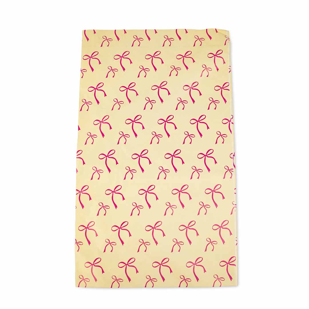 100x Versandtaschen Bows Yellow Small