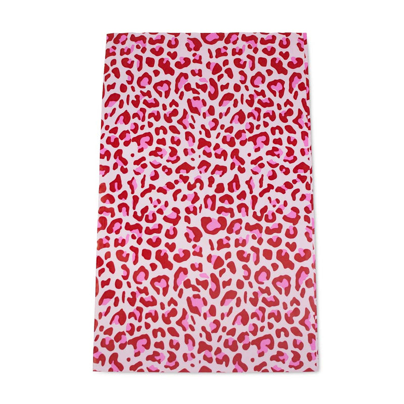 100x Versandtaschen Leopard Pink Small