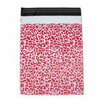 100x Versandbeutel Leopard Pink Medium