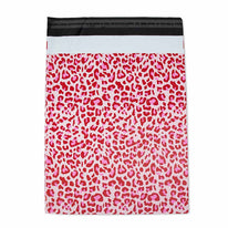 100x Versandbeutel Leopard Pink Medium