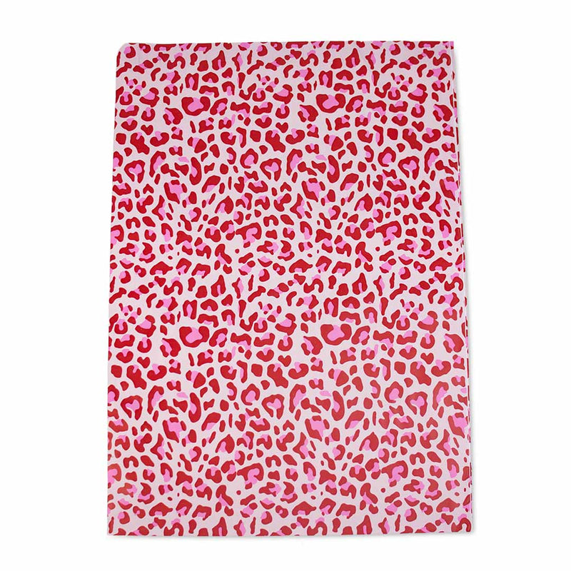 100x Versandbeutel Leopard Pink Medium