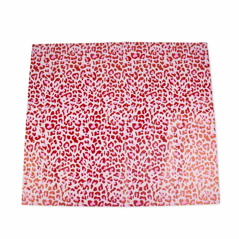 100x Versandtaschen Leopard Pink XL