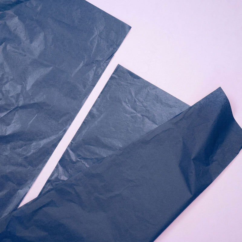 Seidenpapier 50x70cm Dunkelblau