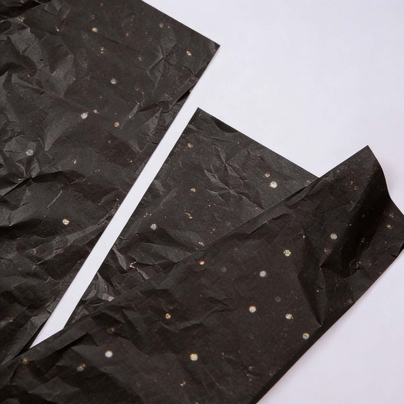 Seidenpapier 50x76cm Edelstein schwarz