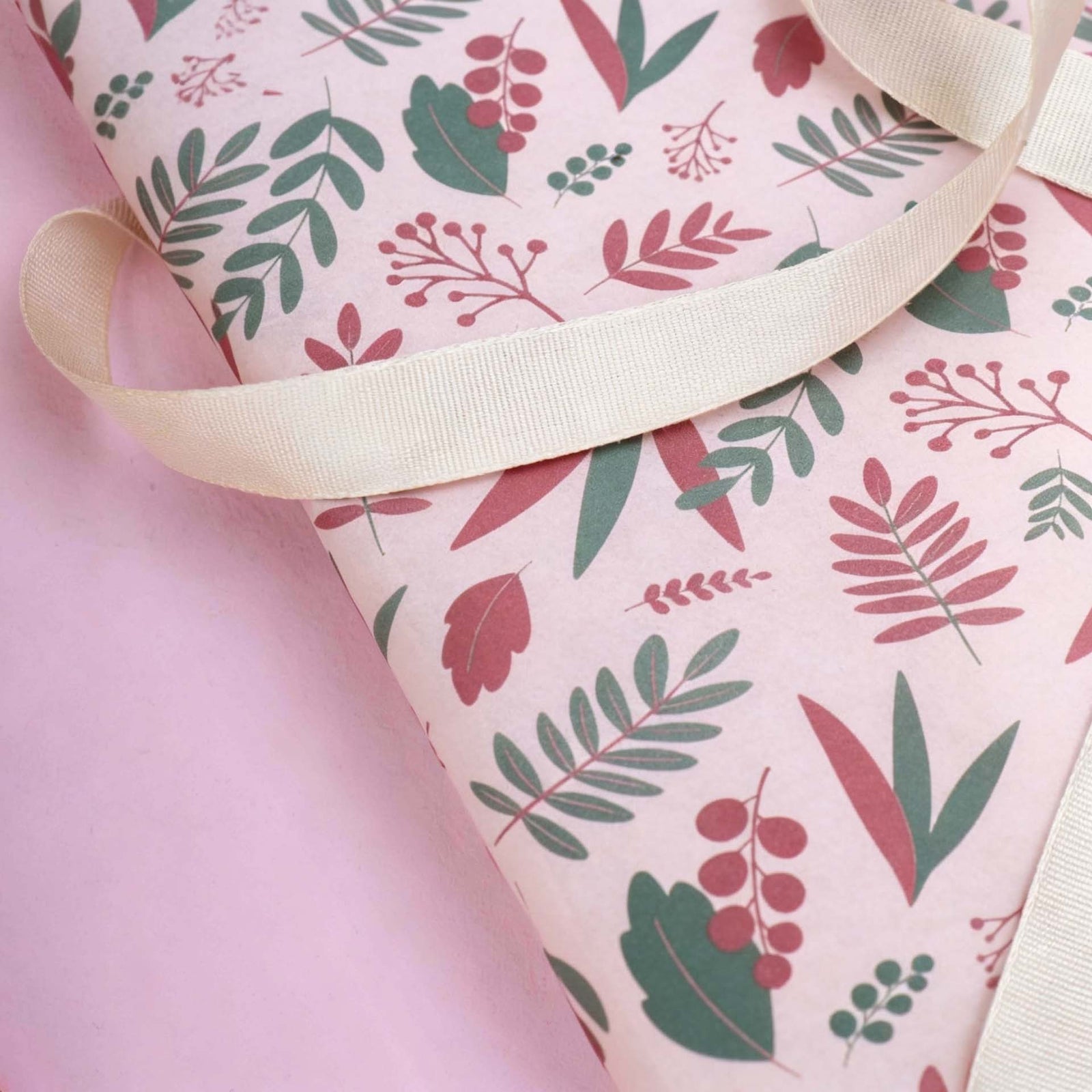 Seidenpapier 35x50cm Botanic Pink