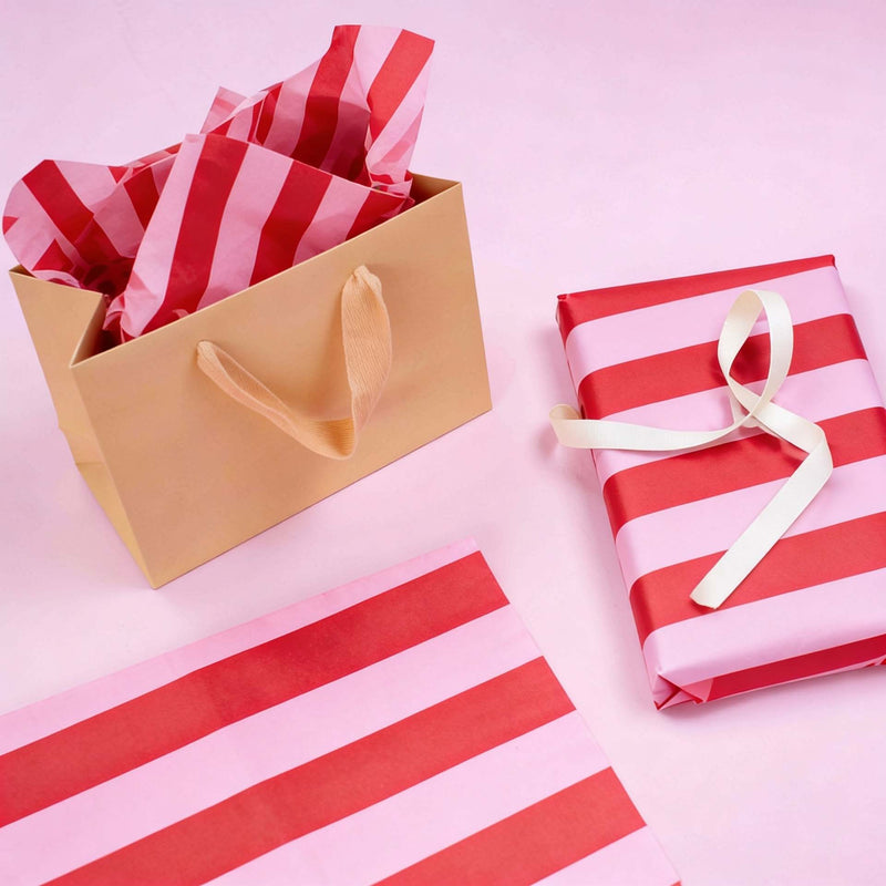Seidenpapier 50x70cm Stripes Pink
