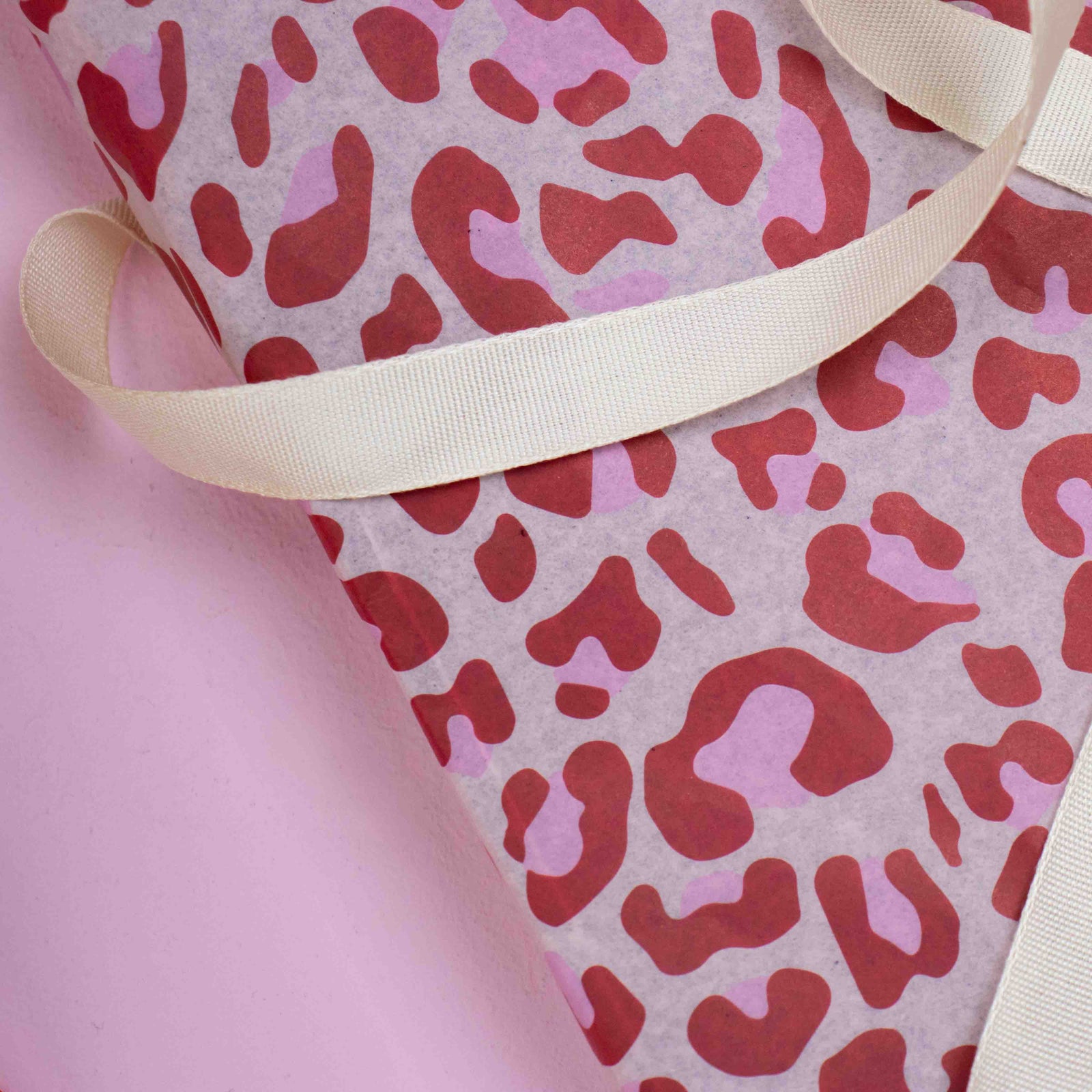 Seidenpapier 50x70cm Leopard Pink